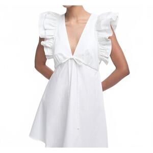 NEW KIKA VARGAS nola dress in white